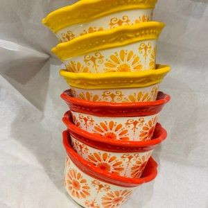 Pioneer Woman Dip Dipping Bowls